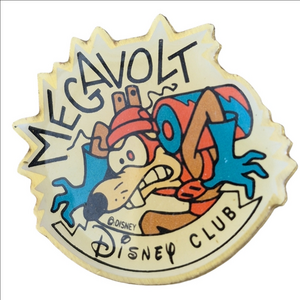 Megavolt Disney Club Enamel Pin. Read Listing To See How To Get Better Price
